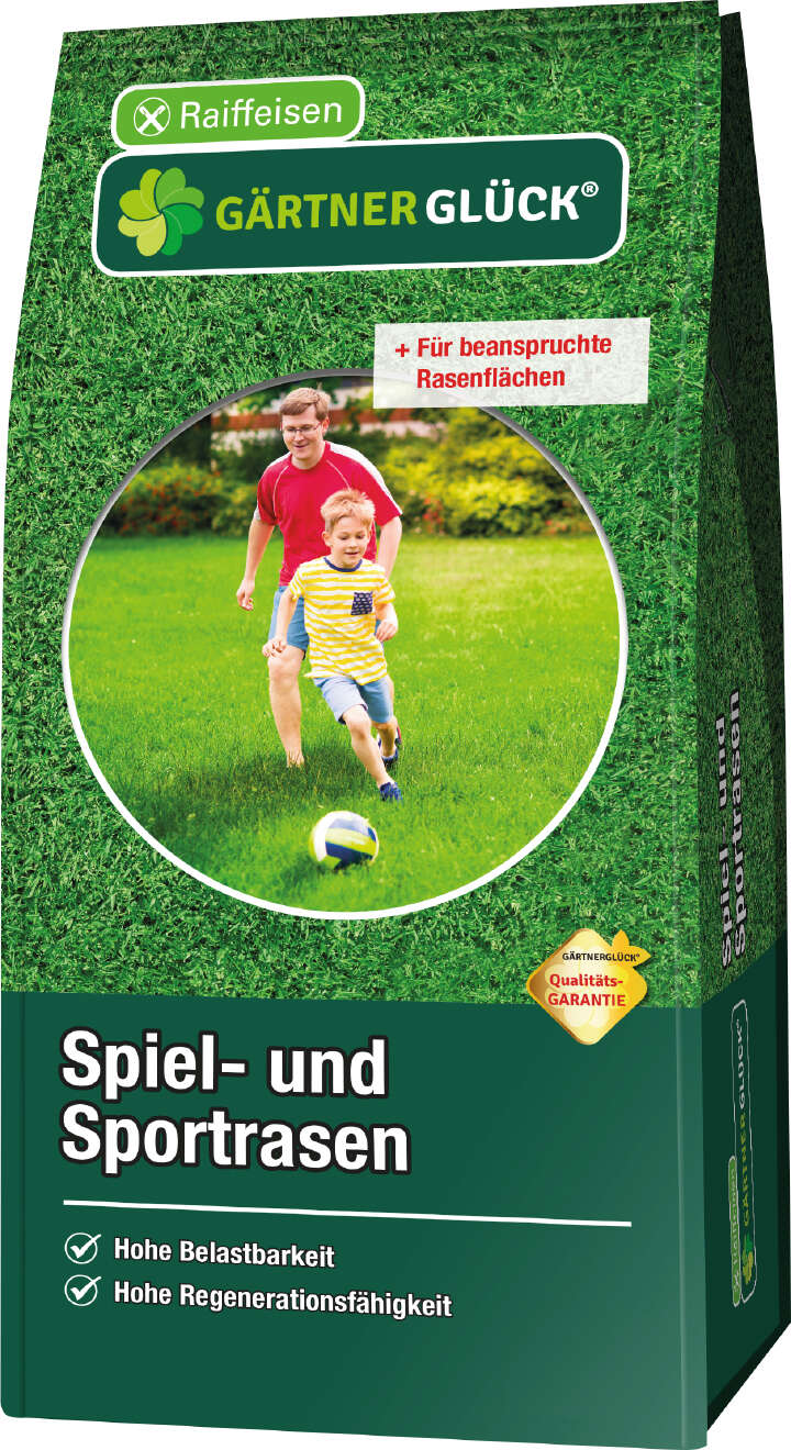 GÄRTNERGLÜCK Spiel- und Sportrasen